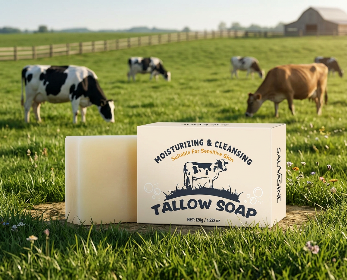 Grass Fed Beef Tallow Soap Bar