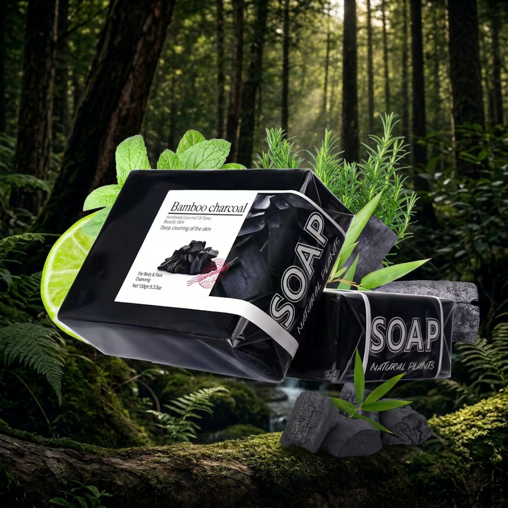 Organic Activated Charcoal Soap